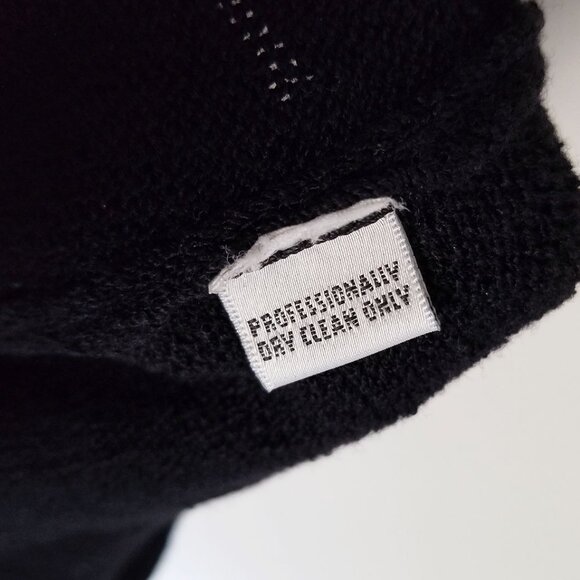 St. John Collection Santana Knit Pull On Pants Black Pleated Crop High Rise 16 - Picture 13 of 15